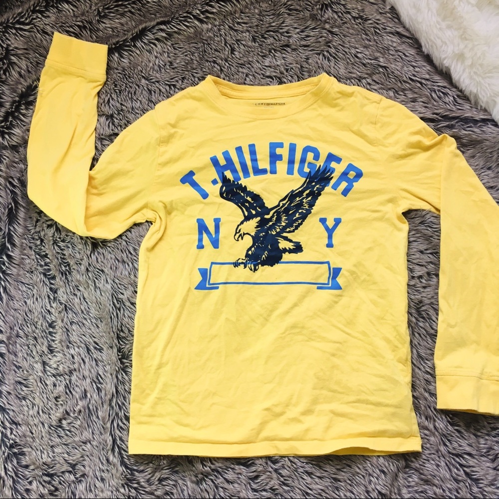 Tommy Hilfiger boy’s long sleeve tee size large 12-14